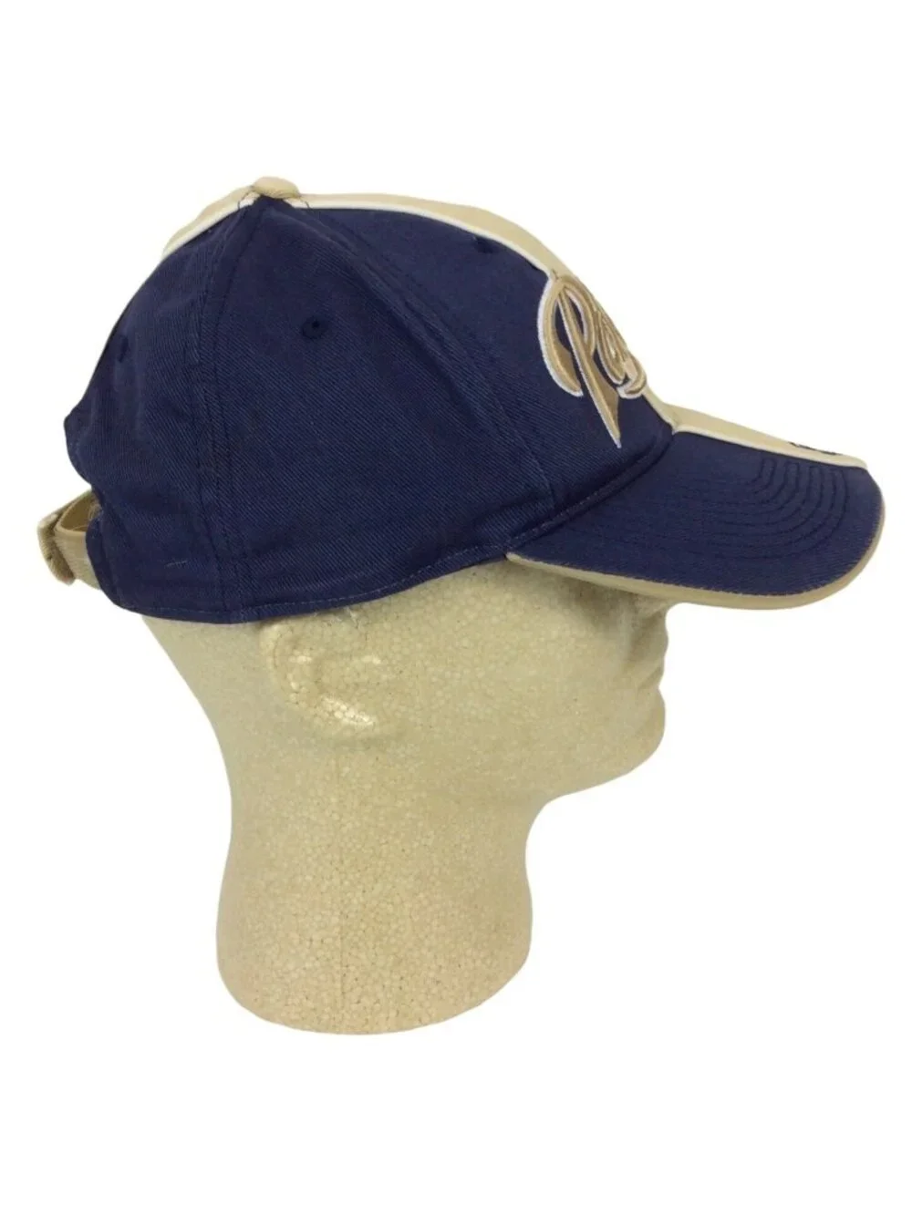 San Diego Padres Adjustable Baseball Cap Blue Beige Drew Pearson